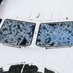 Полет на Делта попадна в тежка буря
