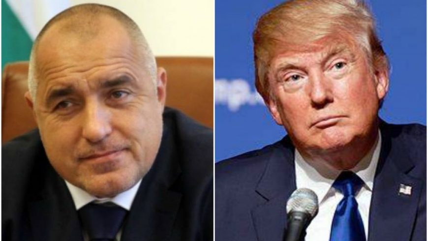 Борисов говори с Тръмп по телефона