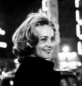 Prod DB © Nouvelles Editions de Films / DR ASCENSEUR POUR L'ECHAFAUD (ASCENSEUR POUR L'ECHAFAUD) de Louis Malle 1958 FRA avec Jeanne Moreau portrait, neons
